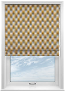 Ted Baker Palm Geo, Gold - Roman Blind